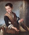 バルトロメ・エステバン・ムリーリョ『犬を連れた少年』1655-1660年頃