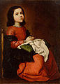 フランシスコ・デ・スルバラン『祈る幼い聖母マリア』1658-1660年